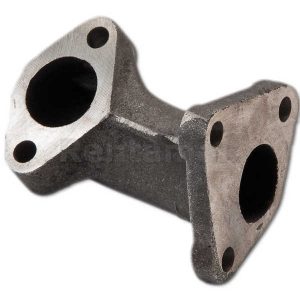 CODO TUBO ESCAPE A MUFLA 242cc