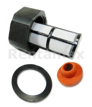KIT FILTRO COMBUSTIBLE CON BUSHING WACKER 0112179 500112179 0112181 4003F WGF9308 0086312 0110586