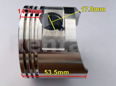 PISTON 163cc 13102-ZH8-010