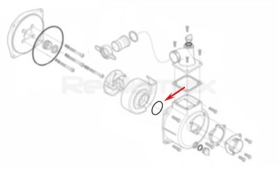 ORING DIFUSOR BOMBA HONDA WB20 WD20 WH15 WH20 BA4C20-29 78118-YB3-004
