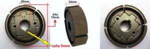 CLUTCH COMPACTADOR 20x79mm