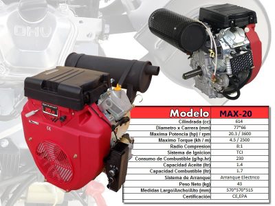 gx620 gx630 motor 20hp