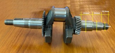 CIGUENAL P/BOMBA AGUA 5.5HP 6.5HP 7HP HONDA GX160 GX200 PREDATOR 7HP 212CC 13310-Z4M-870 13310-Z4M-870