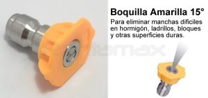BOQUILLA HIDROLAVADORA 15ｰ TIPO 030