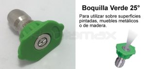 BOQUILLA HIDROLAVADORA 25ｰ TIPO 030