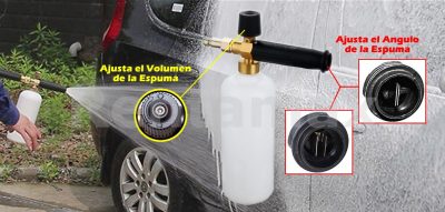 BOQUILLA PISTOLA ESPUMA LANZA ESPUMADORA