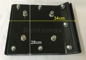 ZAPATA COMPACTADOR UNIVERSAL 8511S 352108230 352108220