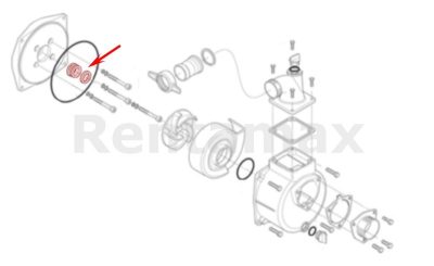 sello mecanico honda WP20 WP50KB WP30 WP80KB WP40 78130-YB4-901 78130-YB4-003 BA4C20-06