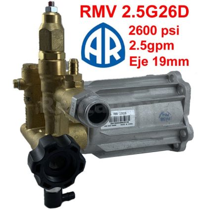 UNIDAD PRESION ANNOVI REVERBERI RMV2.5G26D 2600 PSI