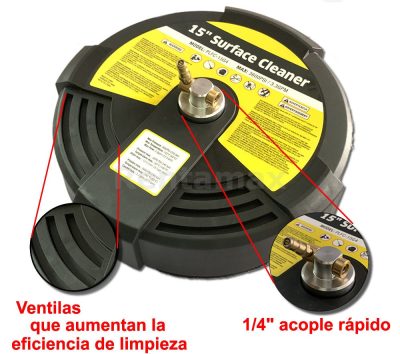 CEPILLO ROTATIVO LIMPIADOR DE SUPERFICIES