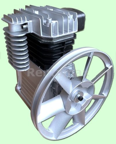 UNIDAD COMPRESORA AIRE 3HP DOBLE PISTON 300 LITROS-MINUTO