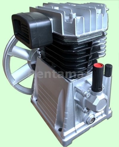 UNIDAD COMPRESORA AIRE 3HP DOBLE PISTON 300 LITROS-MINUTO