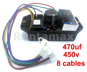 REGULADOR VOLTAJE KIPOR 12KW - 15KW DIESEL KI-DAVR-150S KDE16EA KDE19EA KDE16STA KDE19STA