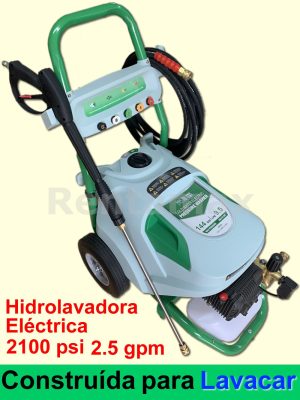 HIDROLAVADORA ELECTRICA 2100psi 2.5gpm INDUSTRIAL IDEAL LAVACAR AUTOLAVADO