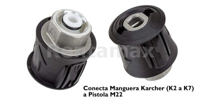 ADAPTADOR CONECTAR MANGUERA KARCHER K2 K3 K4 K5 K6 K7 A PISTOLA M22
