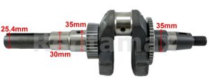 CIGUEÑAL 178F YANMAR L60 L70 1711601 78-1707802 YANMAR 714388-21700 714388-21730 714388-21740 714388-21760