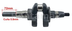 CIGUEÑAL 186F YANMAR L75 L90 L600 1707803 714689-21700 714689-21720 714689-21730 714689-21760
