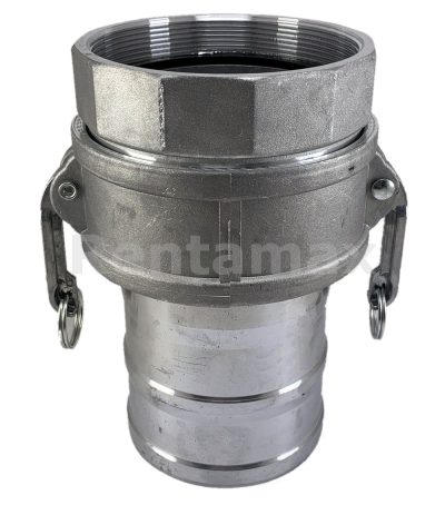 KIT CONECTOR DE MANGUERA CON ACOPLE RAPIDO ROSCADO 4”
