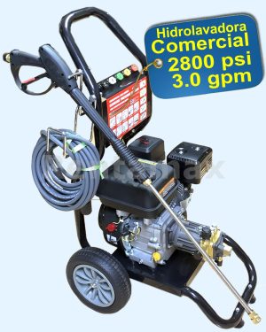 HIDROLAVADORA 2800 PSI 3.0GPM GASOLINA ECONOMICA