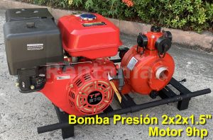 BOMBA DE PRESION 2X2X1.5 9HP C/BASE