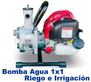 BOMBA DE AGUA PARA RIEGO 1X1 HONDA GX25