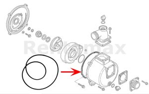 ORING TAPA TRASERA HONDA WB30 91351-YG4-000