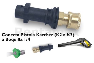 ADAPTADOR PISTOLA KARCHER K2-K7 A BOQUILLA ¼